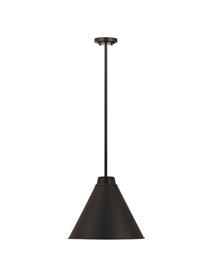 Z-Lite Canada - 6011P18-MB - One Light Pendant - Eaton - Matte Black