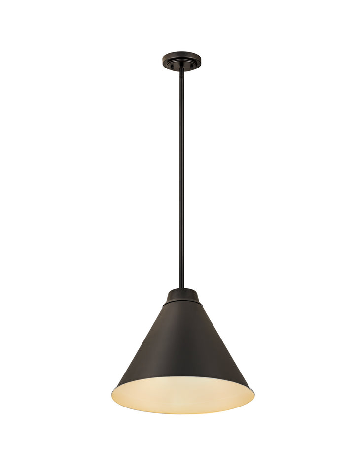 Z-Lite Canada - 6011P18-MB - One Light Pendant - Eaton - Matte Black