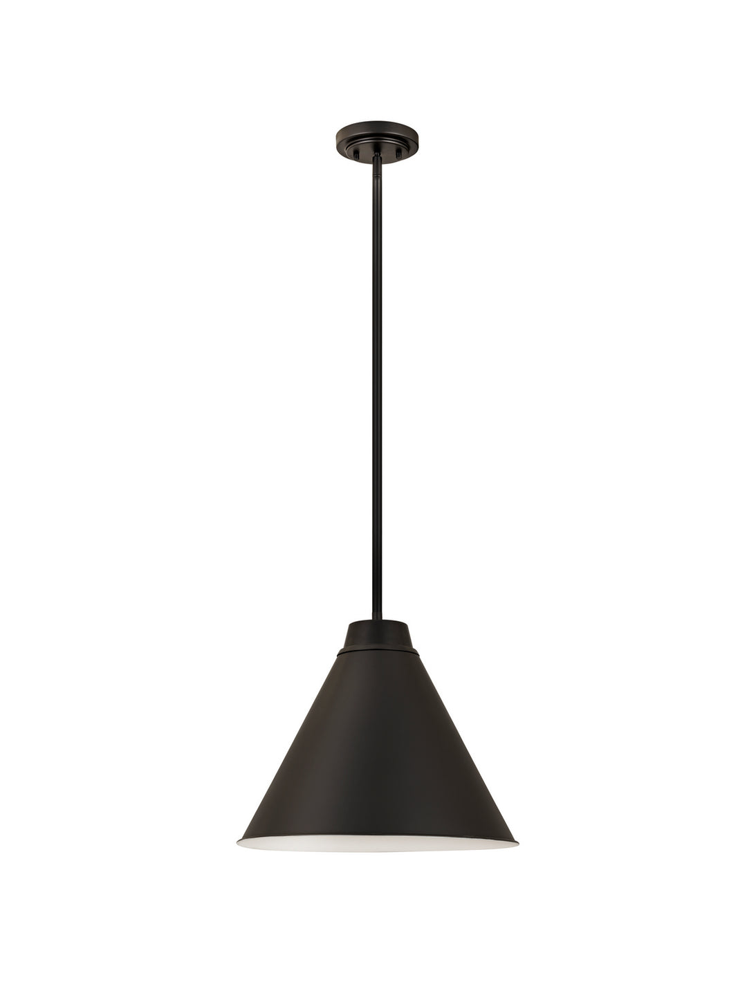 Z-Lite Canada - 6011P18-MB - One Light Pendant - Eaton - Matte Black