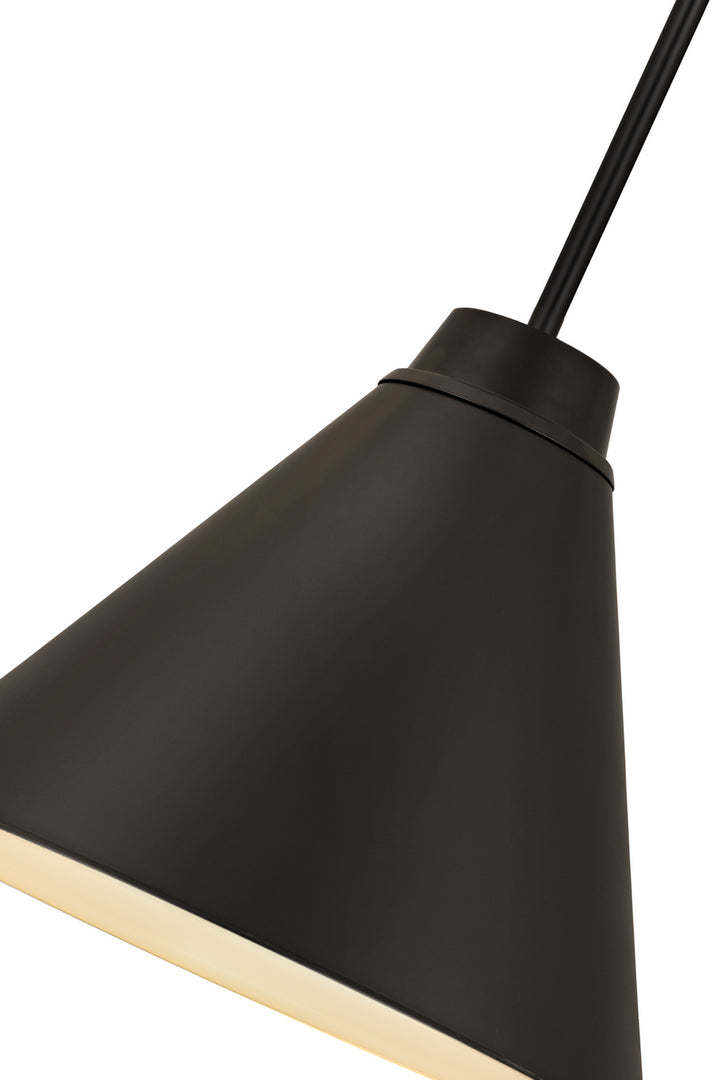 Z-Lite Canada - 6011P18-MB - One Light Pendant - Eaton - Matte Black