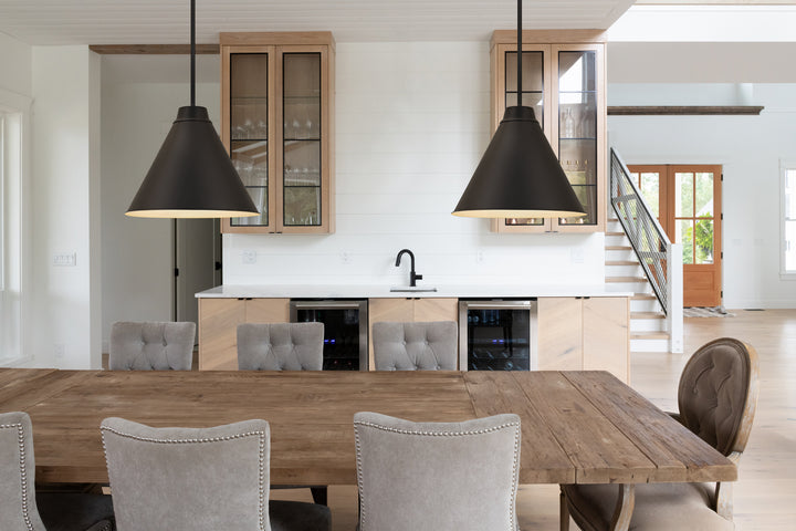 Z-Lite Canada - 6011P18-MB - One Light Pendant - Eaton - Matte Black