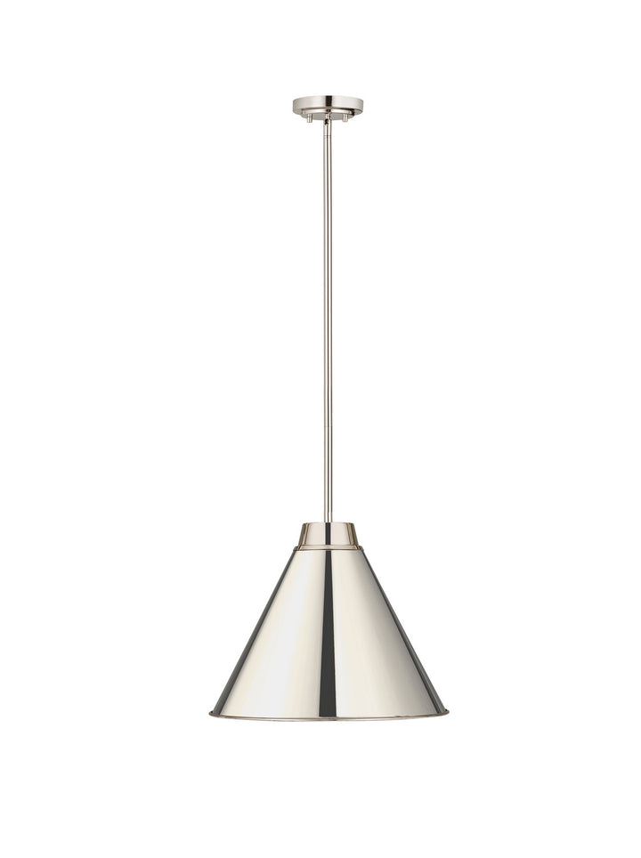 Z-Lite Canada - 6011P18-PN - One Light Pendant - Eaton - Polished Nickel