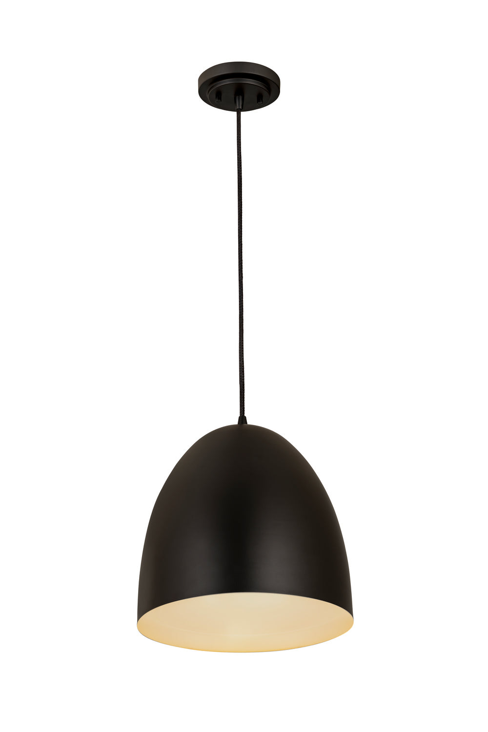 Z-Lite Canada - 6012P12-SBK - One Light Pendant - Z-Studio - Satin Black