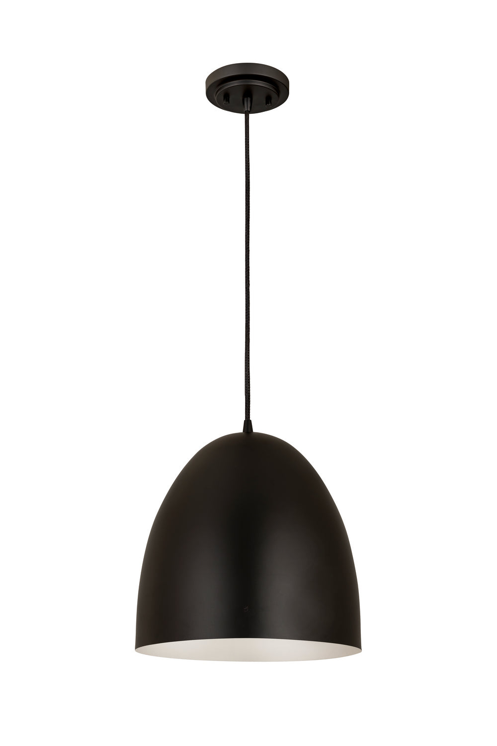 Z-Lite Canada - 6012P12-SBK - One Light Pendant - Z-Studio - Satin Black