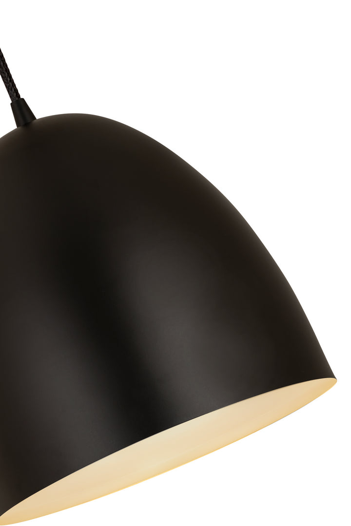 Z-Lite Canada - 6012P9-SBK - One Light Pendant - Z-Studio - Satin Black