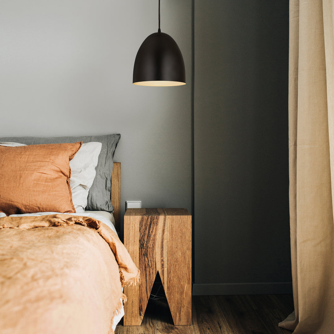 Z-Lite Canada - 6012P9-SBK - One Light Pendant - Z-Studio - Satin Black