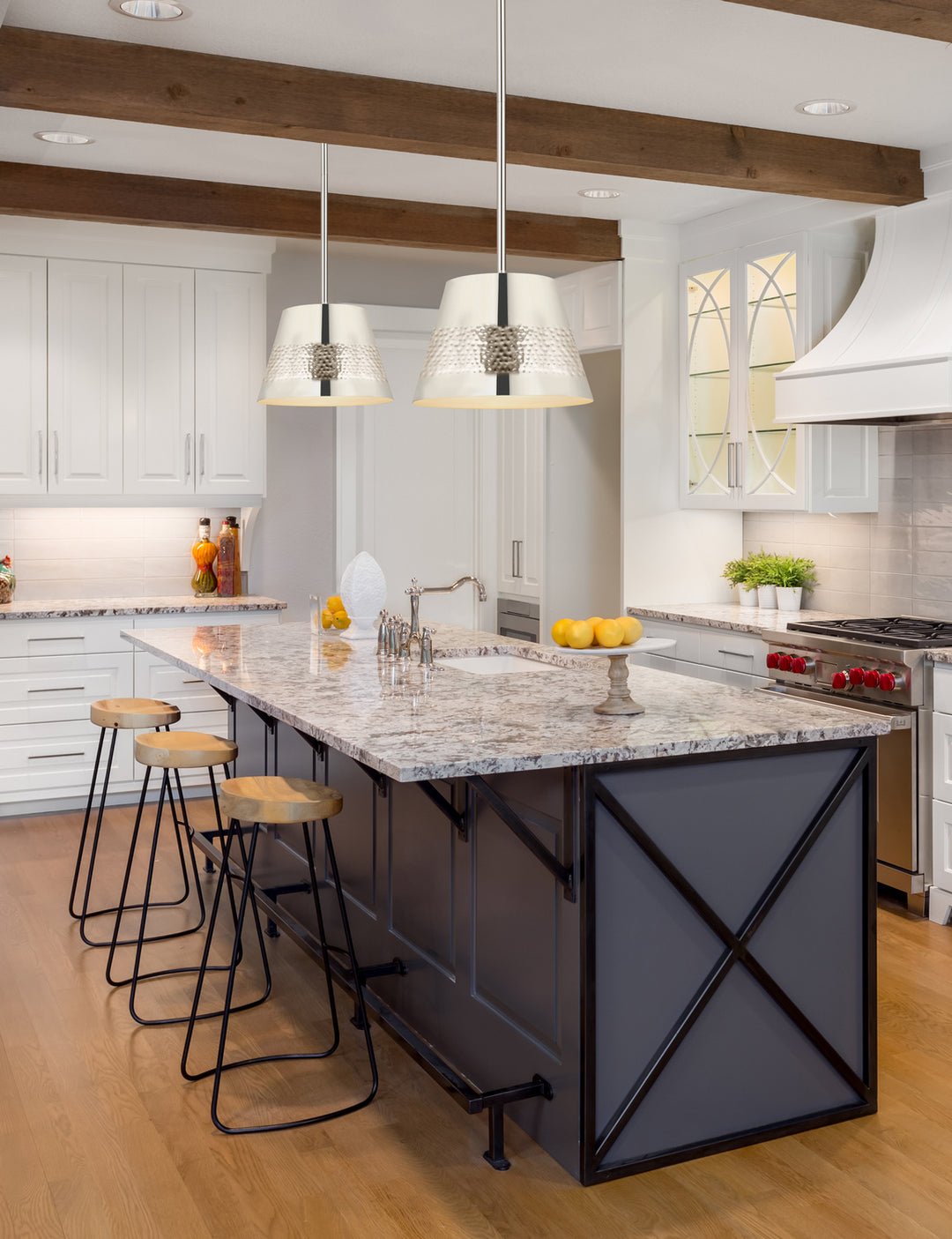 Z-Lite Canada - 6013-12PN - One Light Pendant - Maddox - Polished Nickel