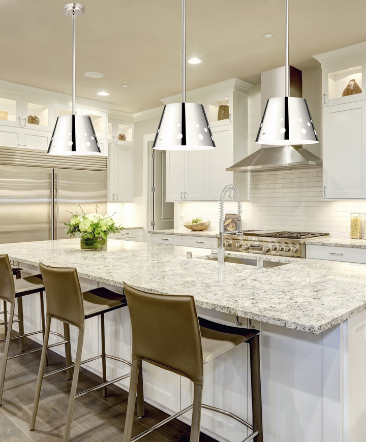 Z-Lite Canada - 6014-12PN - One Light Pendant - Katie - Polished Nickel