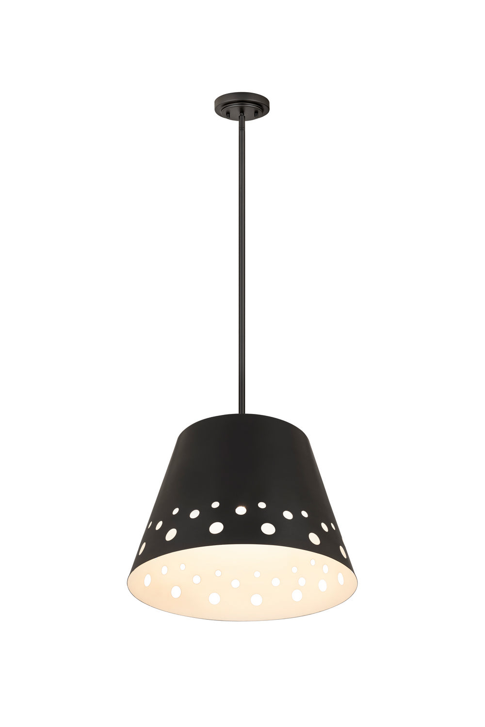 Z-Lite Canada - 6014-18MB - One Light Chandelier - Katie - Matte Black