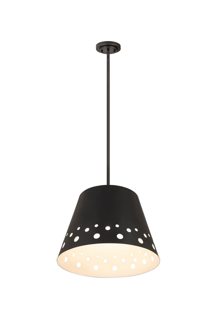 Z-Lite Canada - 6014-18MB - One Light Chandelier - Katie - Matte Black