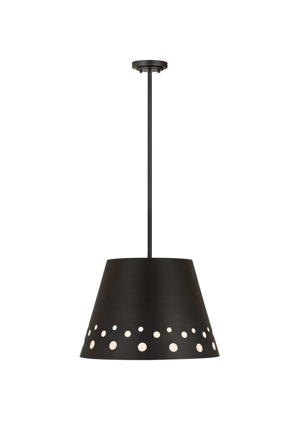 Z-Lite Canada - 6014-18MB - One Light Chandelier - Katie - Matte Black
