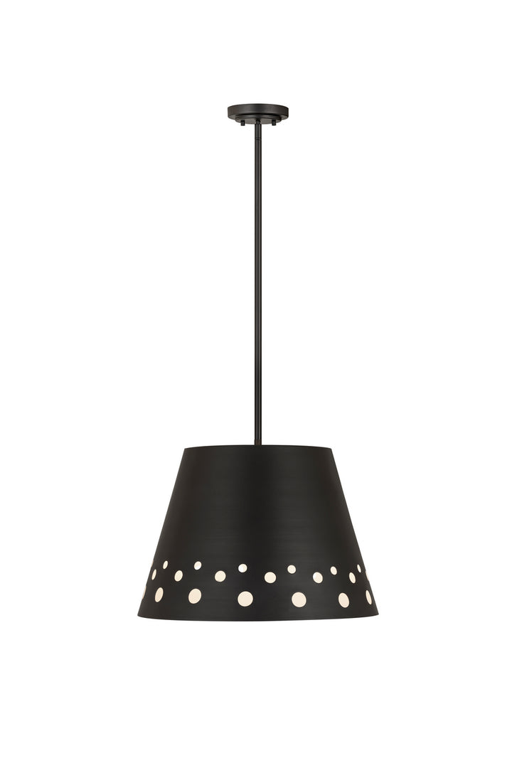 Z-Lite Canada - 6014-18MB - One Light Chandelier - Katie - Matte Black