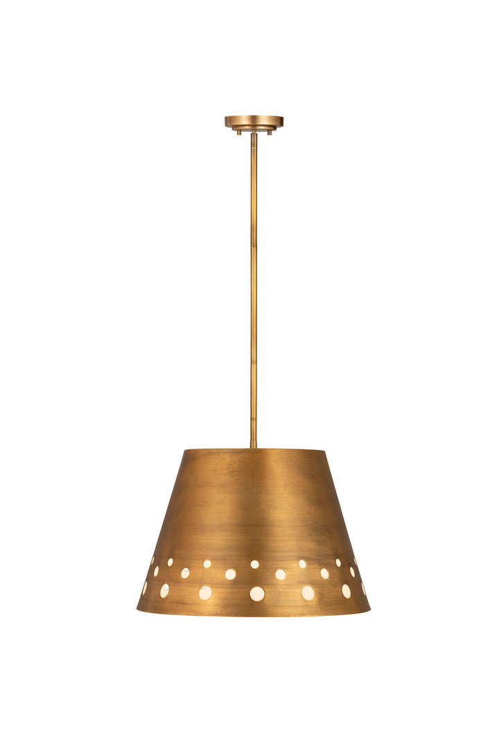Z-Lite Canada - 6014-18RB - One Light Chandelier - Katie - Rubbed Brass