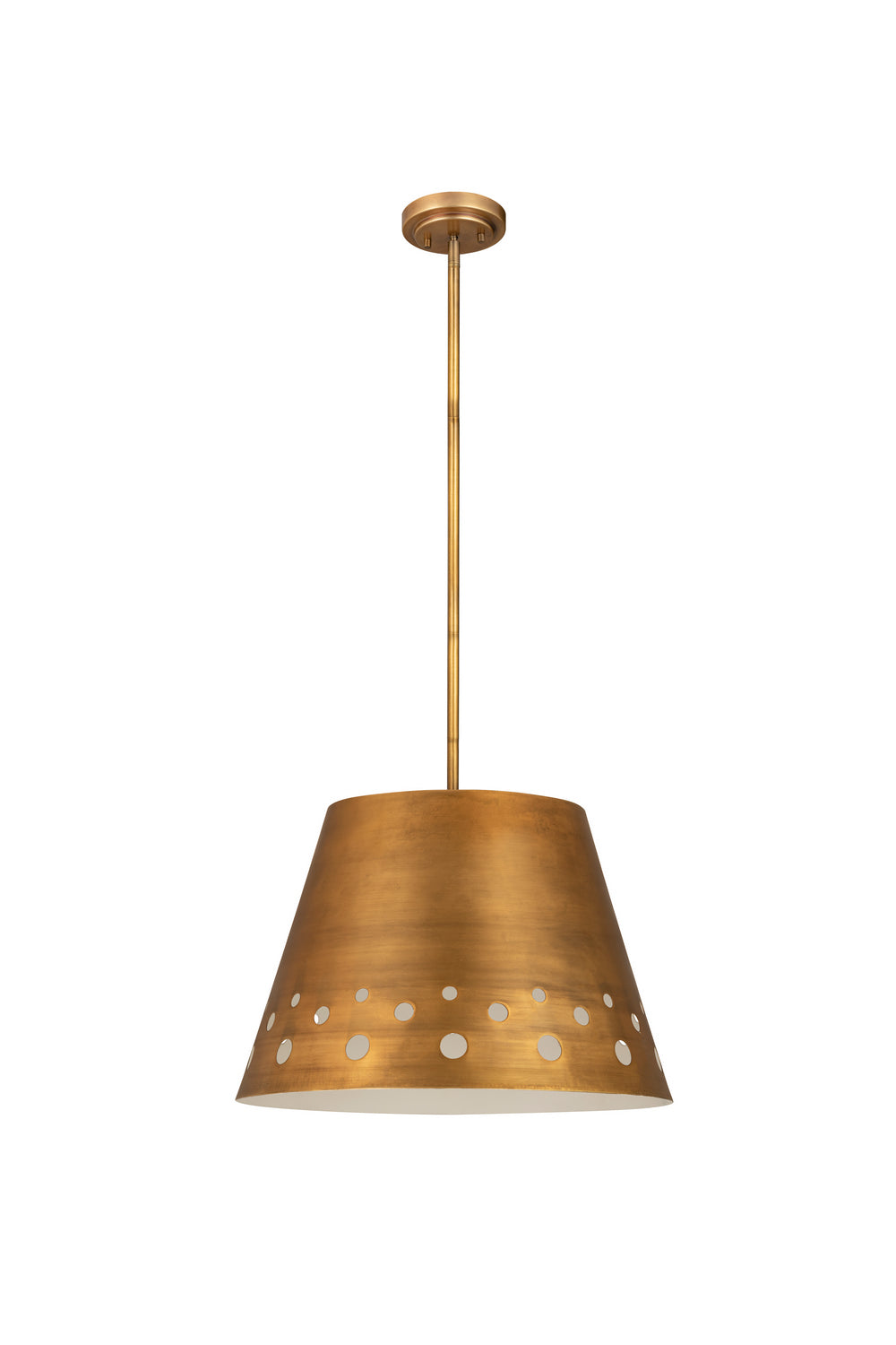Z-Lite Canada - 6014-18RB - One Light Chandelier - Katie - Rubbed Brass