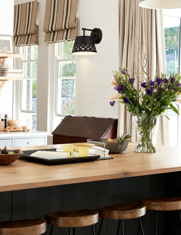 Z-Lite Canada - 6014-1S-MB - One Light Wall Sconce - Katie - Matte Black