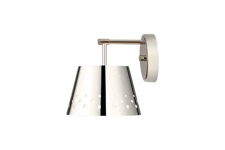 Z-Lite Canada - 6014-1S-PN - One Light Wall Sconce - Katie - Polished Nickel