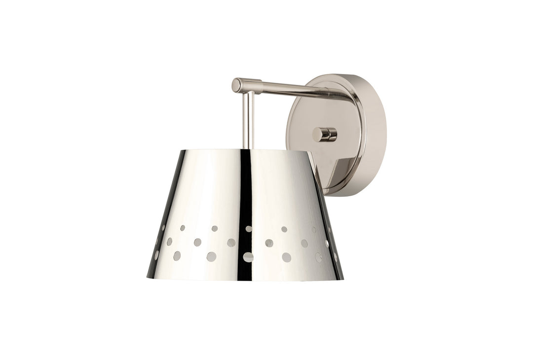 Z-Lite Canada - 6014-1S-PN - One Light Wall Sconce - Katie - Polished Nickel
