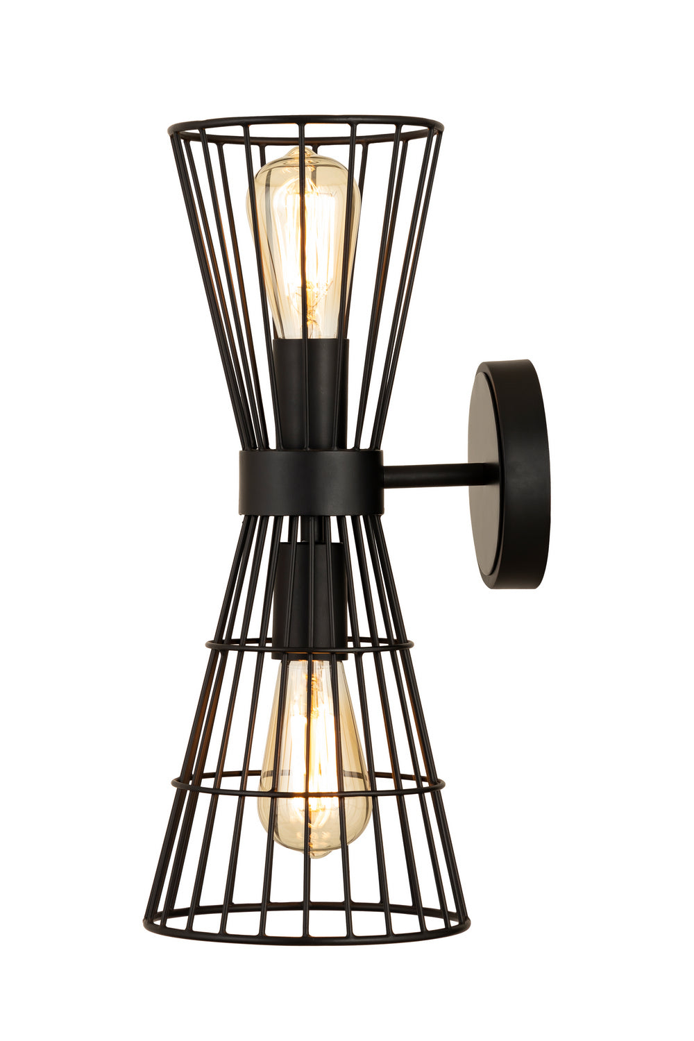 Z-Lite Canada - 6015-2S-MB - Two Light Wall Sconce - Alito - Matte Black