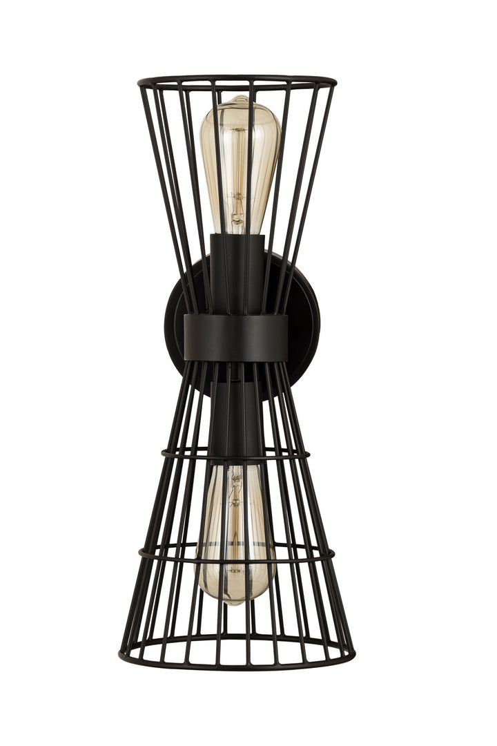 Z-Lite Canada - 6015-2S-MB - Two Light Wall Sconce - Alito - Matte Black