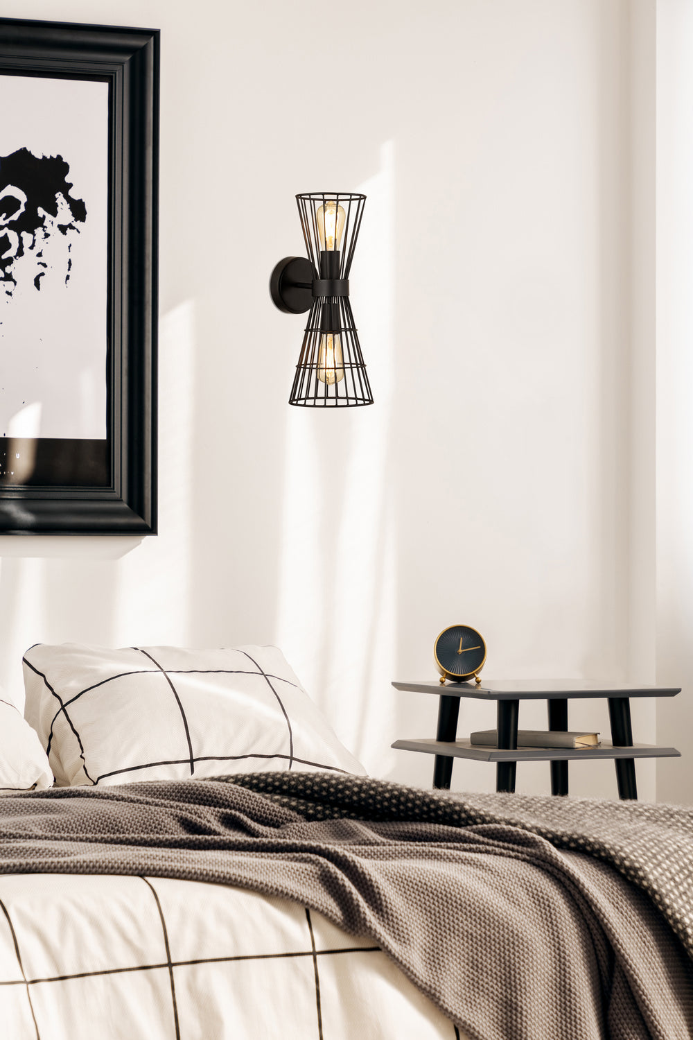 Z-Lite Canada - 6015-2S-MB - Two Light Wall Sconce - Alito - Matte Black