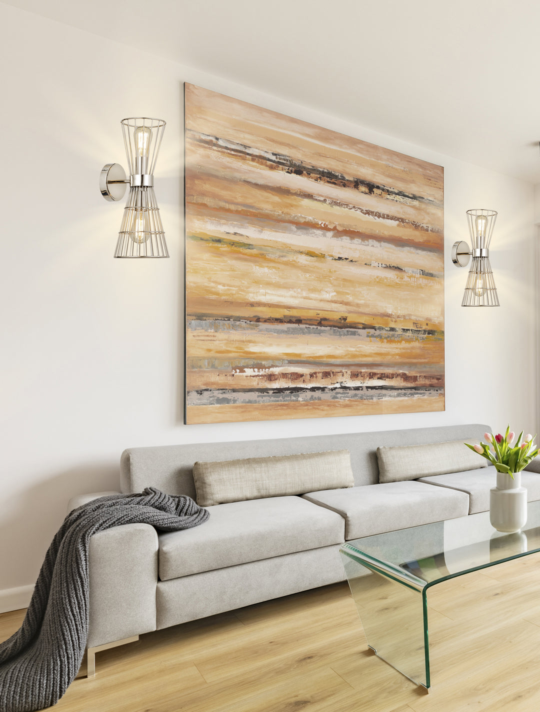 Z-Lite Canada - 6015-2S-PN - Two Light Wall Sconce - Alito - Polished Nickel