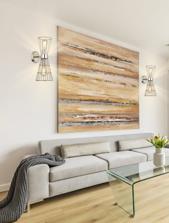 Z-Lite Canada - 6015-2S-PN - Two Light Wall Sconce - Alito - Polished Nickel