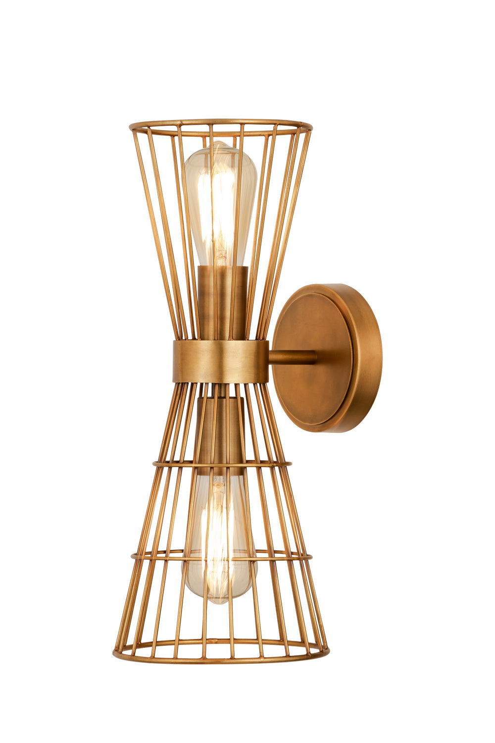 Z-Lite Canada - 6015-2S-RB - Two Light Wall Sconce - Alito - Rubbed Brass