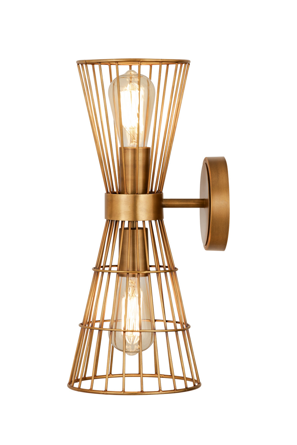 Z-Lite Canada - 6015-2S-RB - Two Light Wall Sconce - Alito - Rubbed Brass