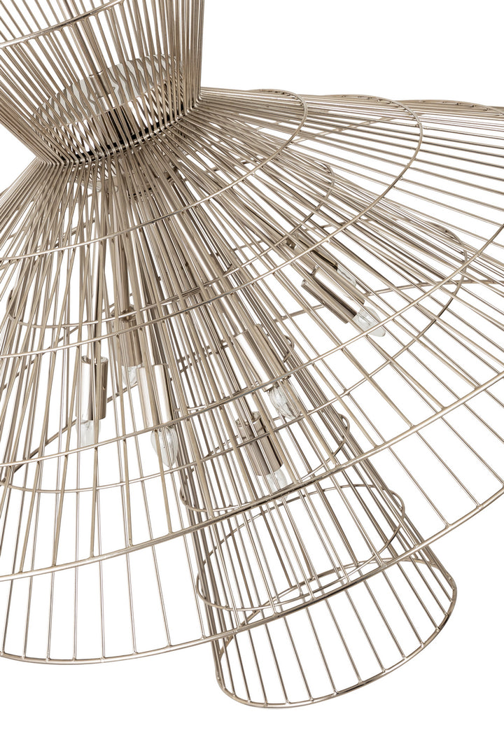 Z-Lite Canada - 6015-8PN - Eight Light Chandelier - Alito - Polished Nickel