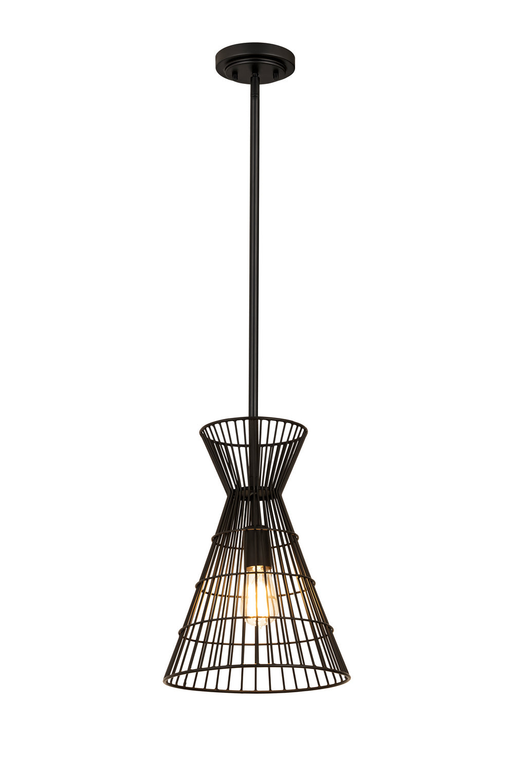 Z-Lite Canada - 6015MP-MB - One Light Pendant - Alito - Matte Black