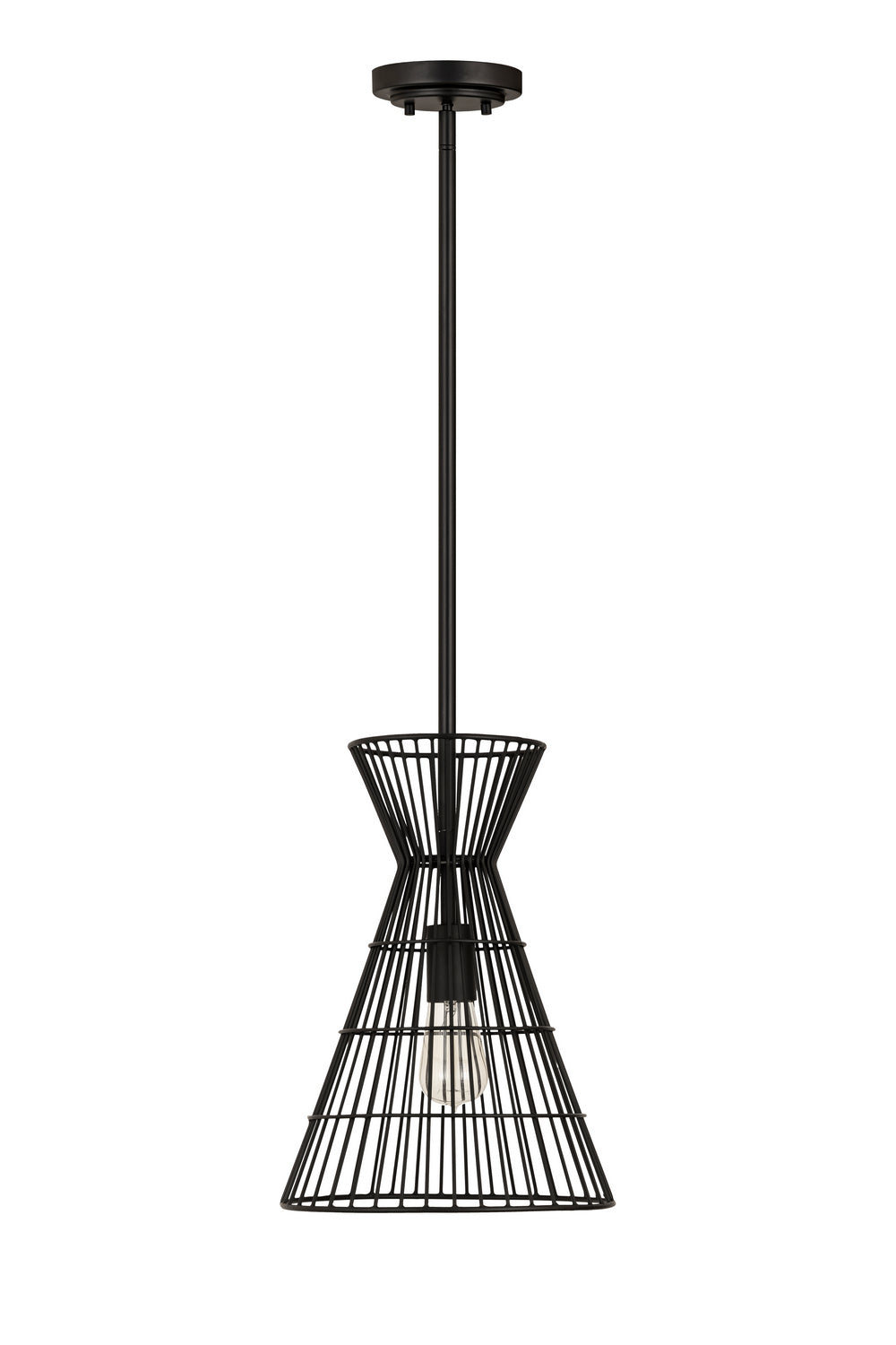 Z-Lite Canada - 6015MP-MB - One Light Pendant - Alito - Matte Black