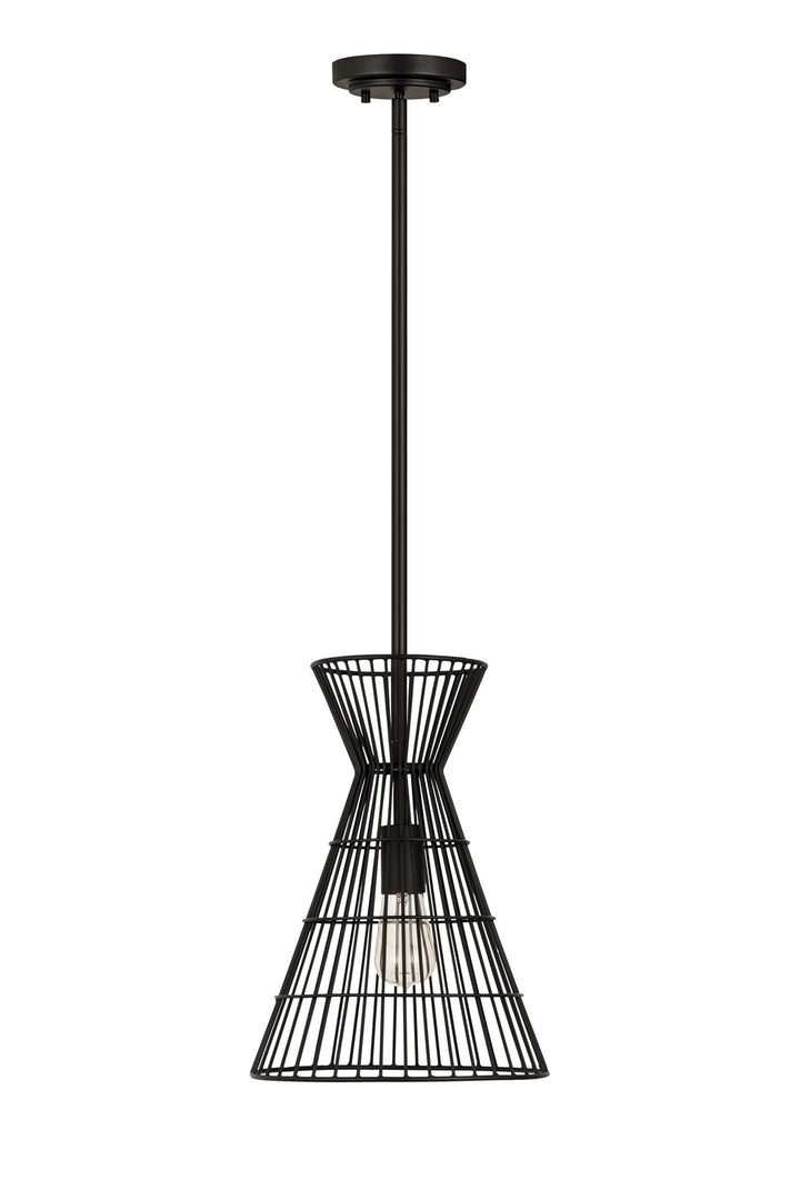Z-Lite Canada - 6015MP-MB - One Light Pendant - Alito - Matte Black