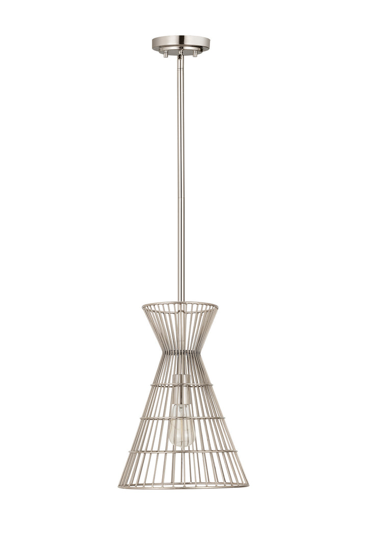 Z-Lite Canada - 6015MP-PN - One Light Pendant - Alito - Polished Nickel