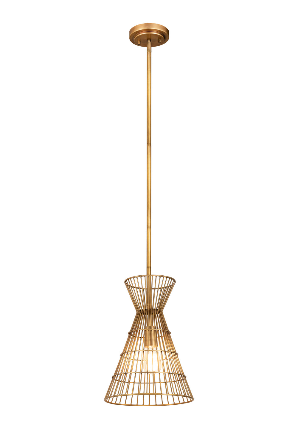 Z-Lite Canada - 6015MP-RB - One Light Pendant - Alito - Rubbed Brass