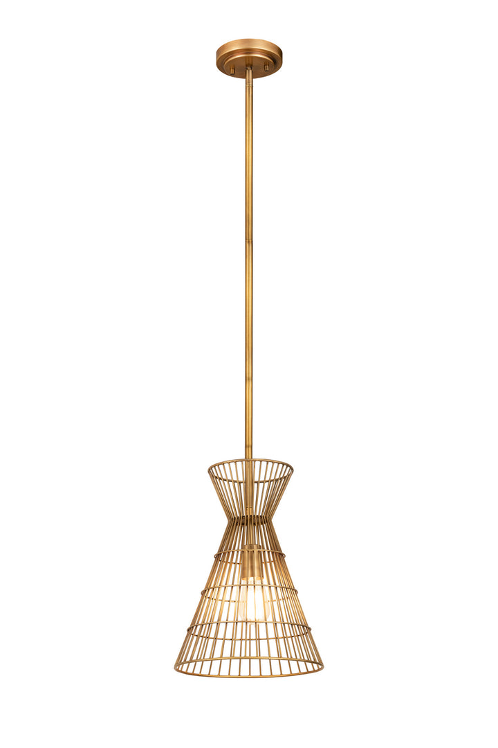 Z-Lite Canada - 6015MP-RB - One Light Pendant - Alito - Rubbed Brass