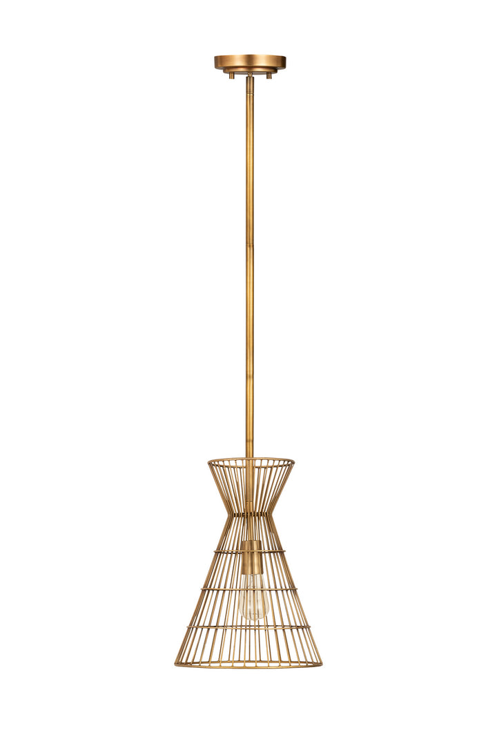 Z-Lite Canada - 6015MP-RB - One Light Pendant - Alito - Rubbed Brass