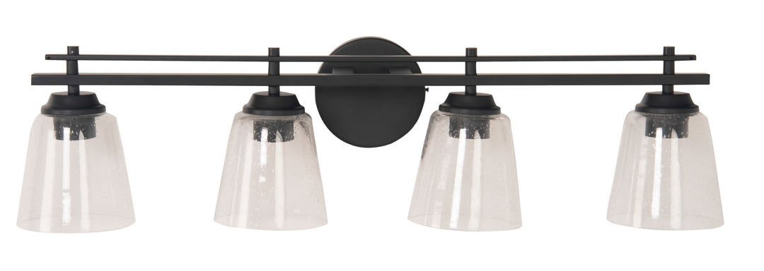Craftmade Canada - 19633FB4 - Four Light Vanity - Drake - Flat Black