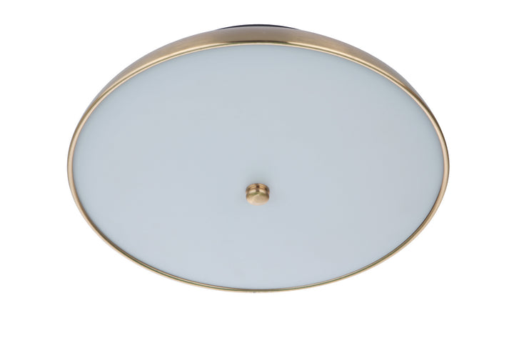 Craftmade Canada - X6813-FBSB-LED - LED Flushmount - Soul - Flat Black/Satin Brass