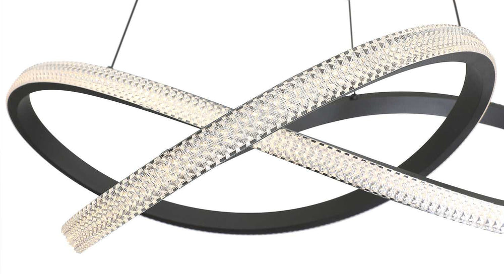Prado LED Pendant in Black Kendal Canada