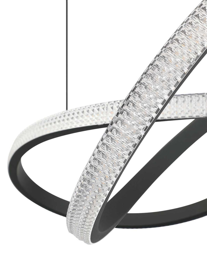 Prado LED Pendant in Black Kendal Canada
