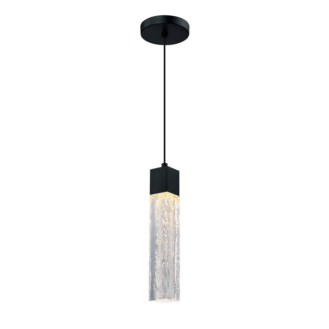 Ice Age LED Pendant in Black Kendal Canada