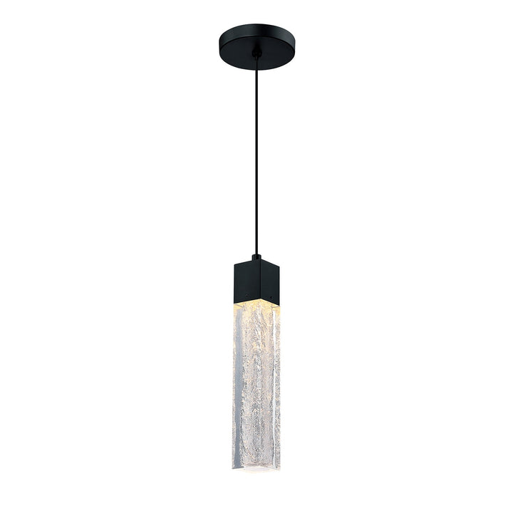 Ice Age LED Pendant in Black Kendal Canada