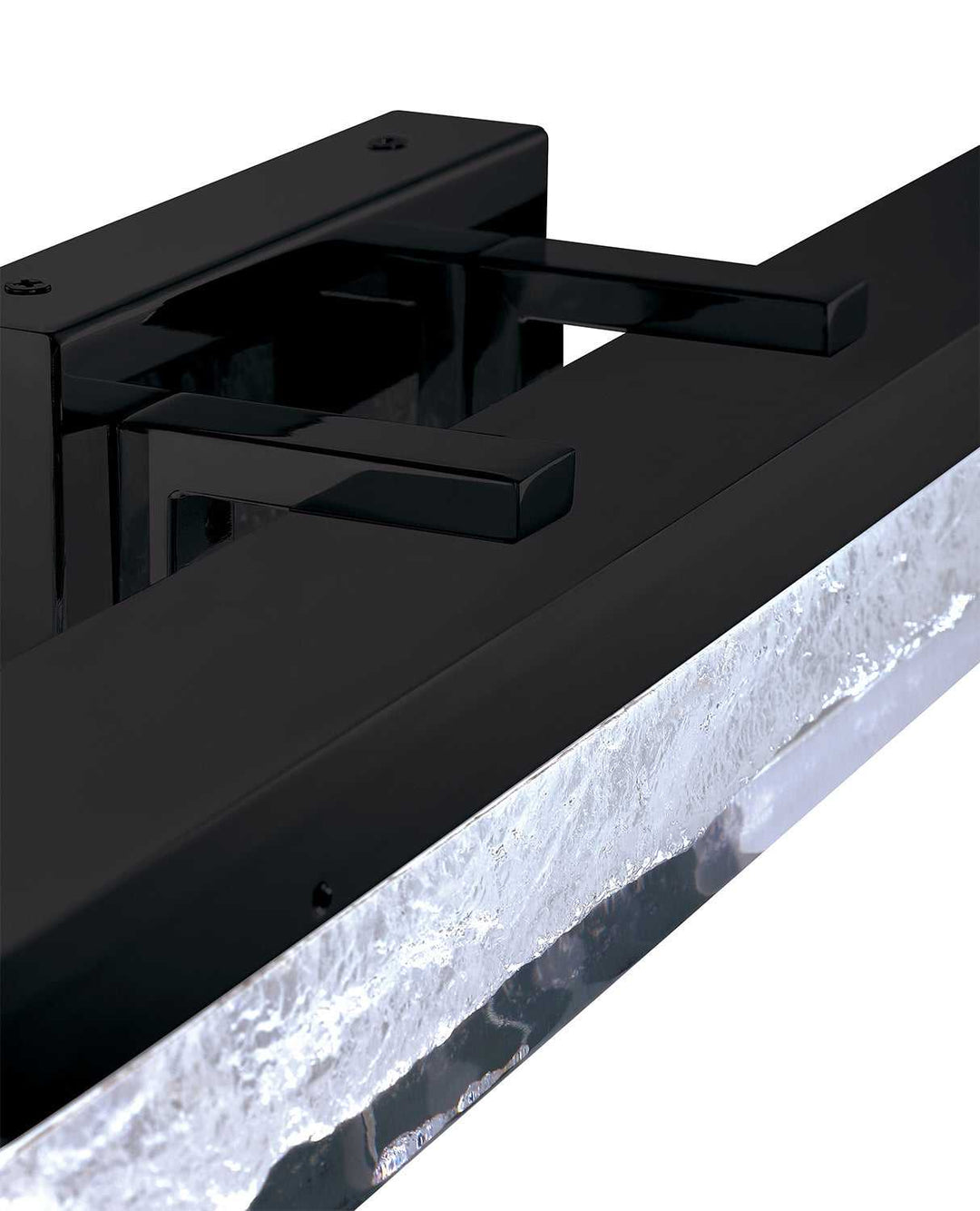 Ice Age LED Vanity in Black Kendal Canada