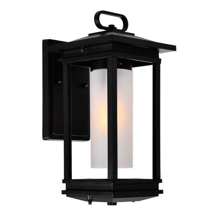 CWI Lighting Canada - 0412W7-1-101 - One Light Outdoor Wall Lantern - Granville - Black