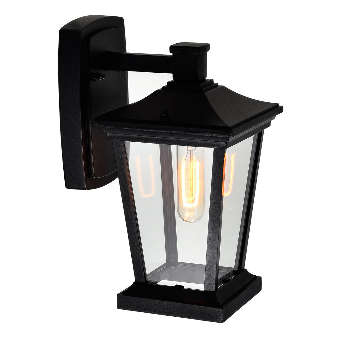 CWI Lighting Canada - 0413W7-1-101 - One Light Outdoor Wall Lantern - Leawood - Black
