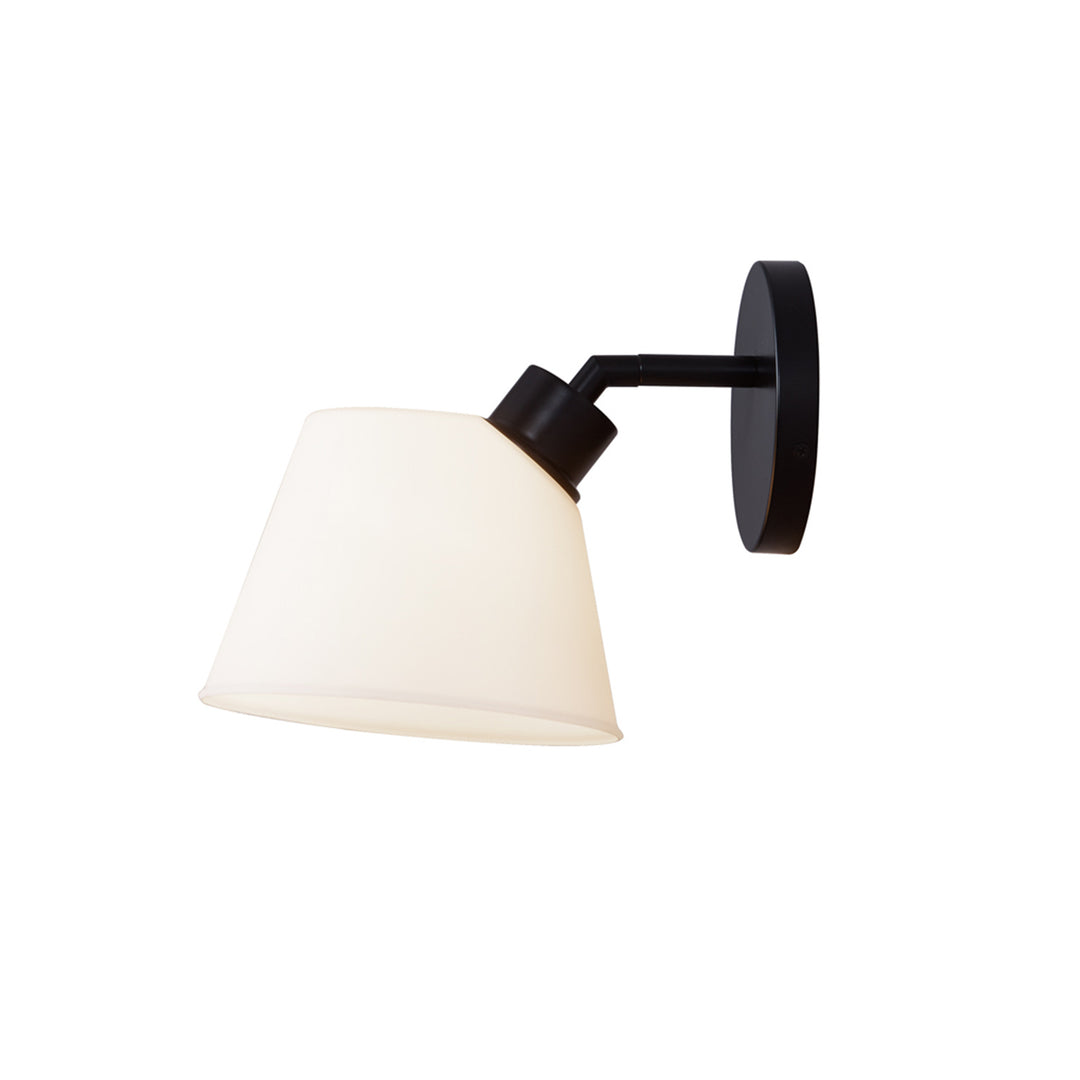 Justice Designs - FSN-8072-OPAL-MBLK - Two Light Bath Bar - Fusion - Matte Black