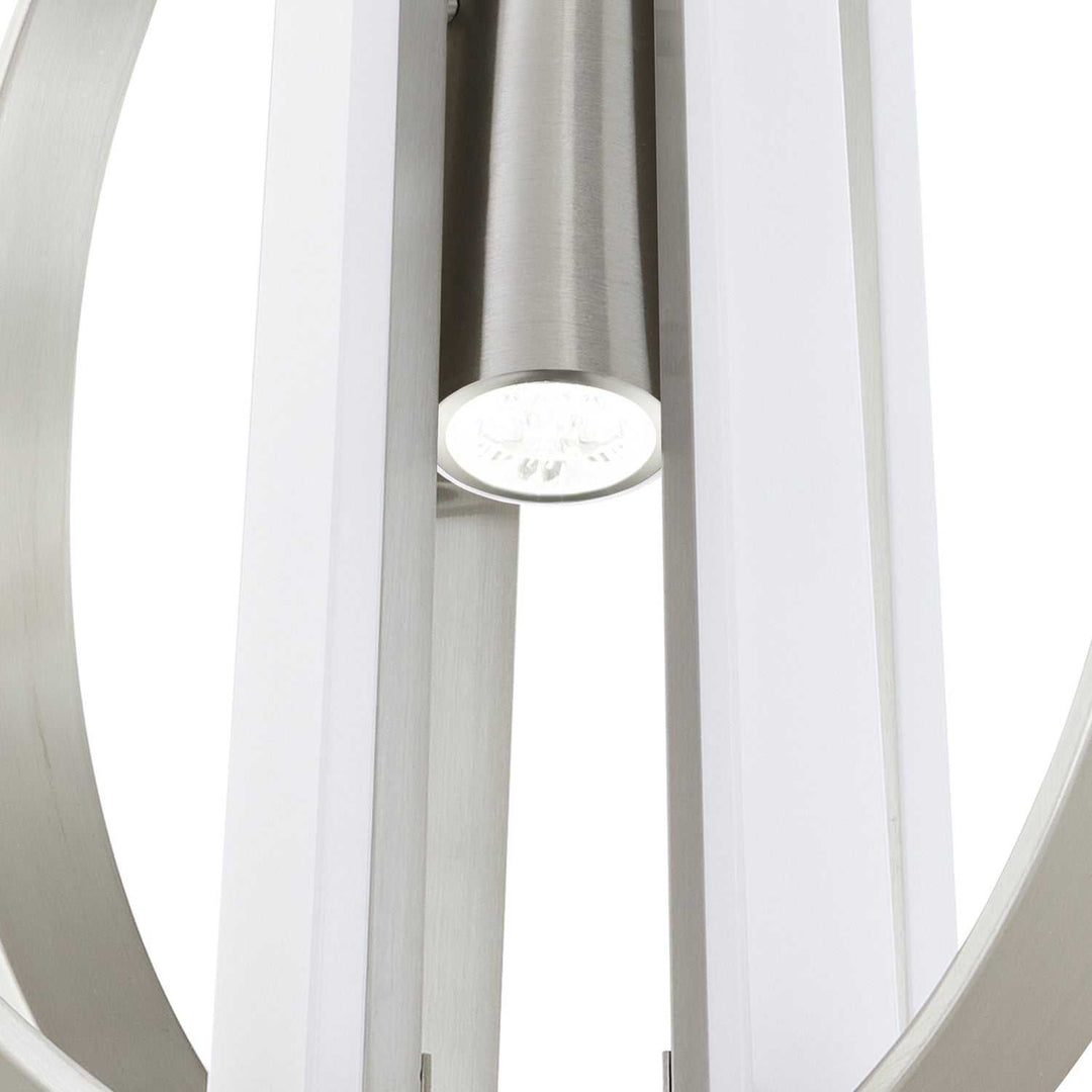 Liv LED Chandelier in Matte Black Justice Designs