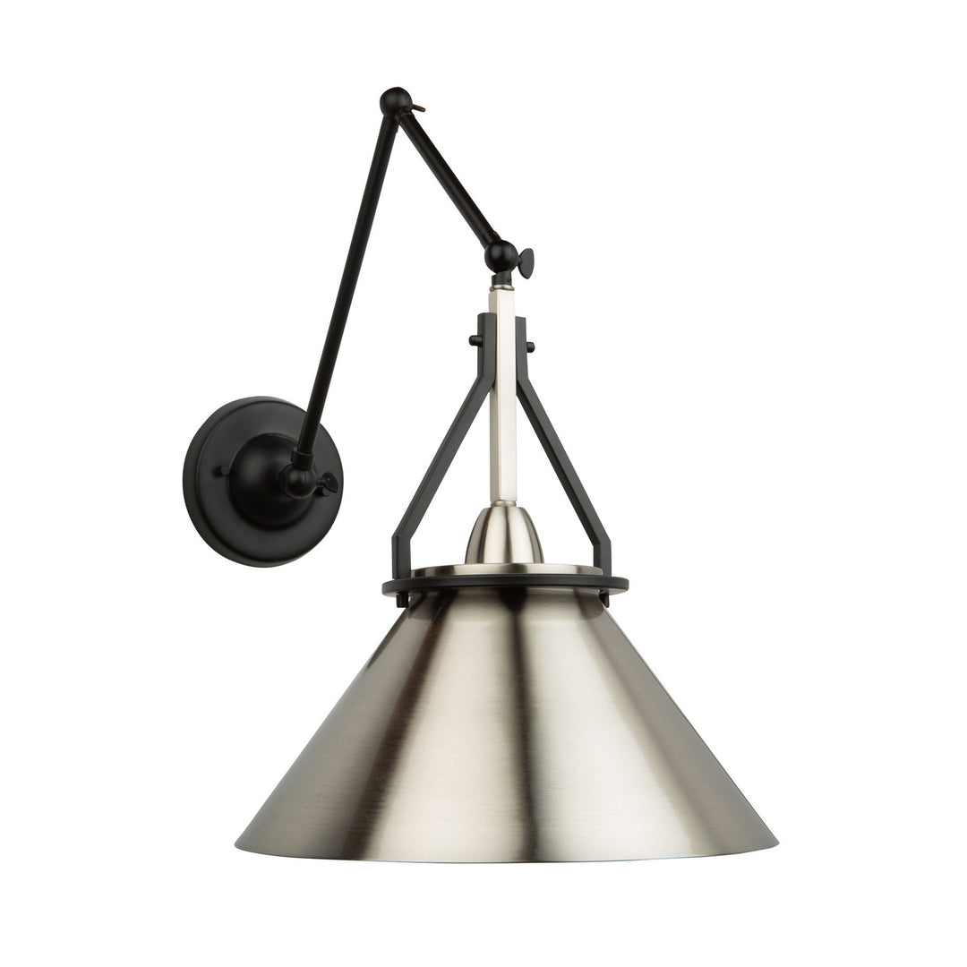 Artcraft Canada - AC11242NB - One Light Sconce/Pendant - Brydon - Black and Brushed Nickel