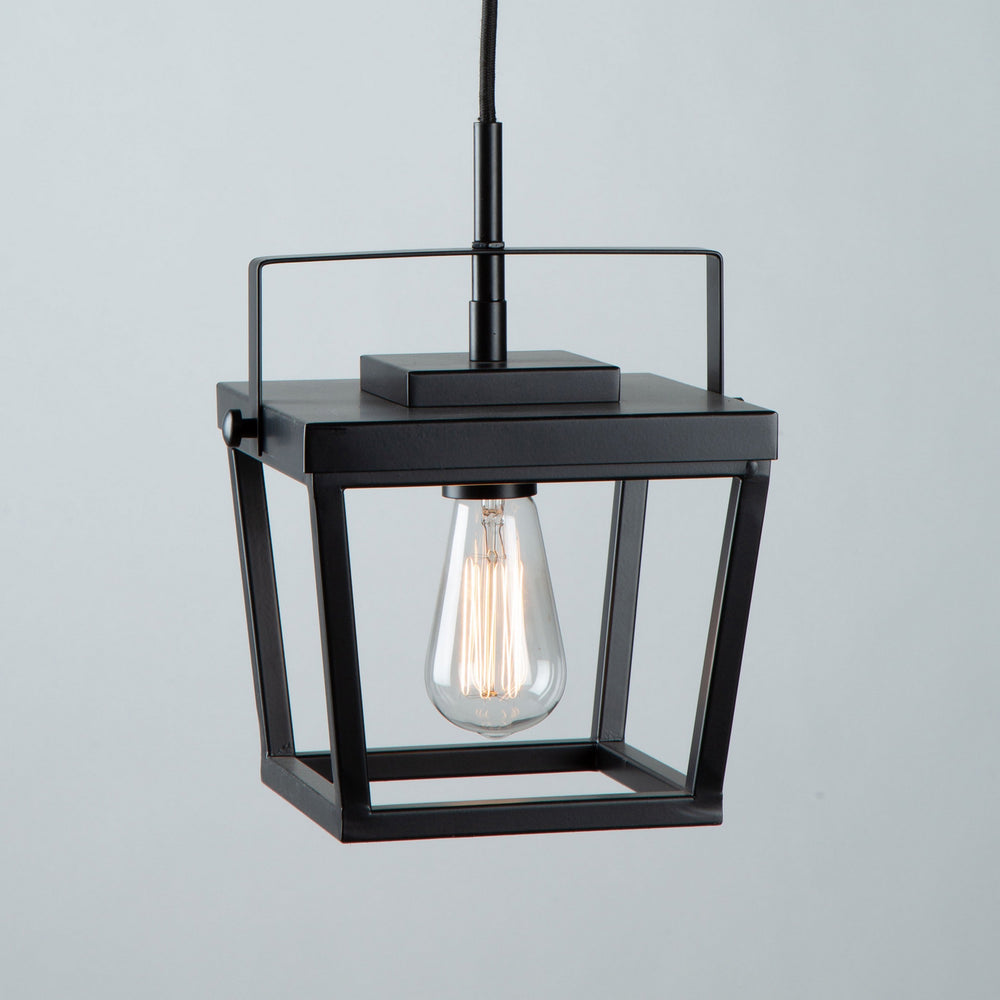 Artcraft Canada - AC11700BK - One Light Pendant - Carriage - Black