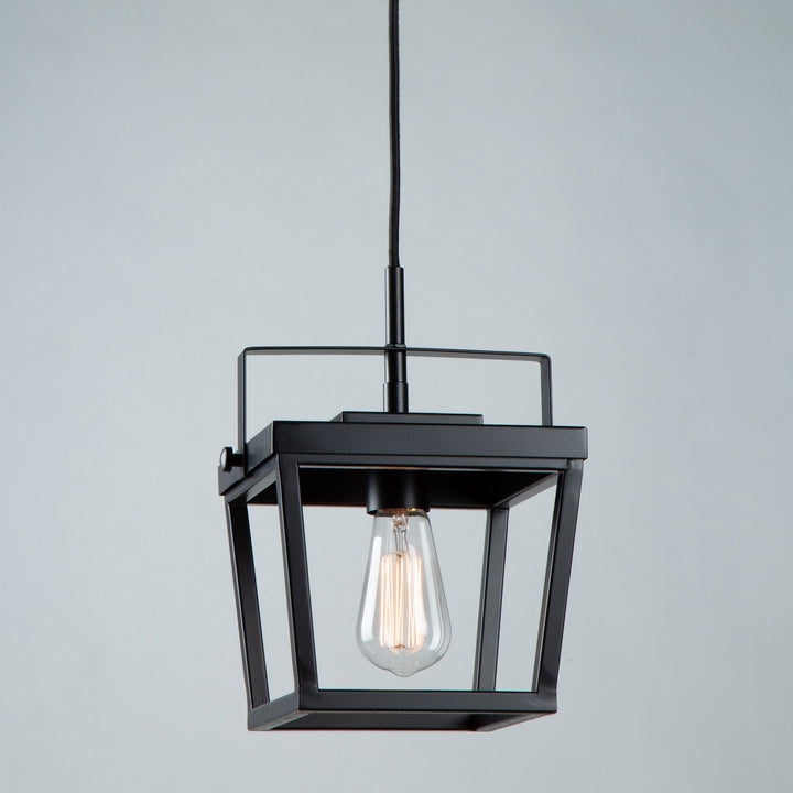 Artcraft Canada - AC11700BK - One Light Pendant - Carriage - Black